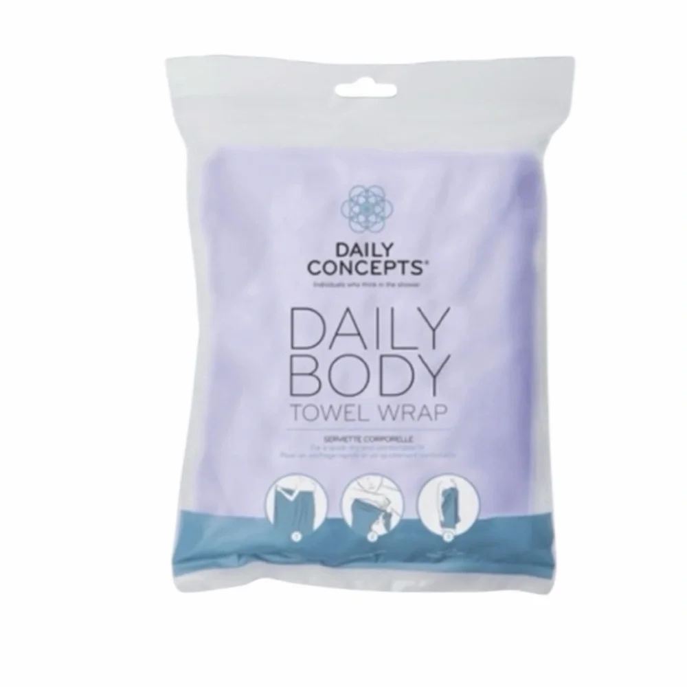Daily Concepts Daily Body Towel Wrap New In Package